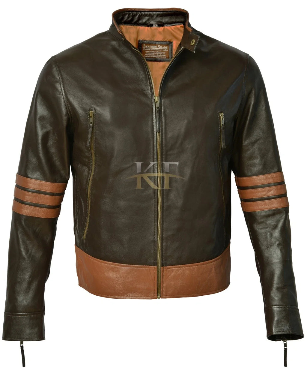 X-Men Wolverine Logan Inspired Real Lambskin Leather Biker Jacket