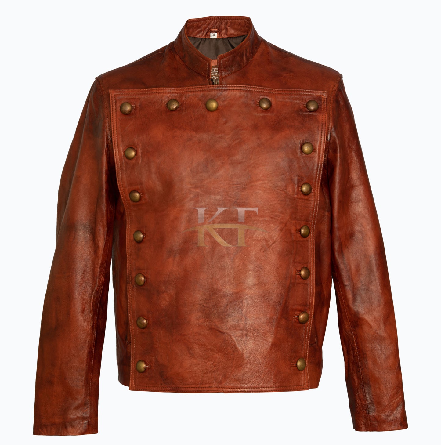 Men's Cliff Secord The Rocketeer Billy Campbell Tan Brown Real Leather Jacket