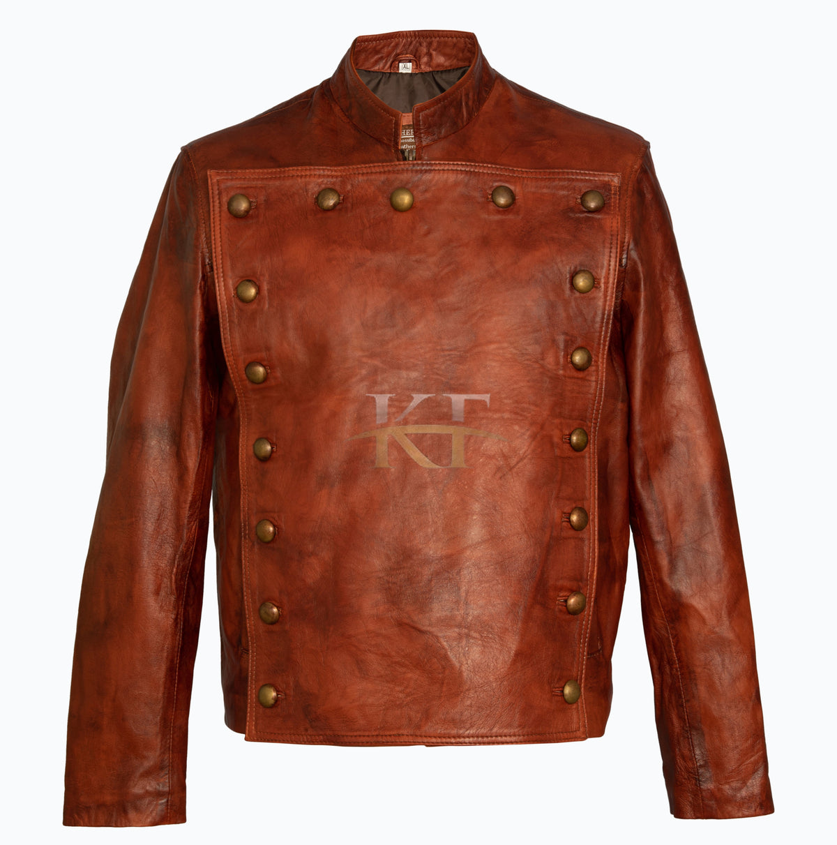 Cliff Secord The Rocketeer Inspired Tan Brown Real Leather Jacket