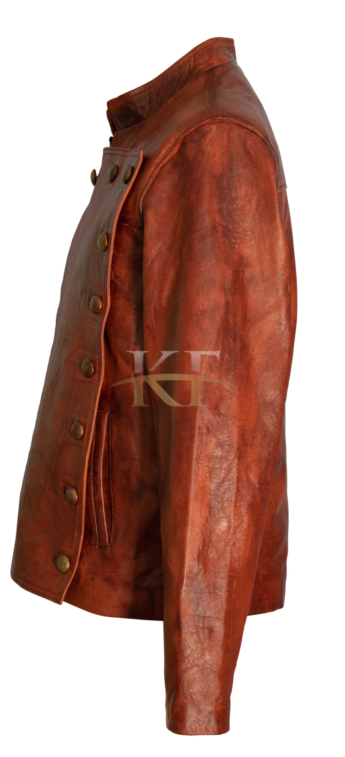 Cliff Secord The Rocketeer Inspired Tan Brown Real Leather Jacket