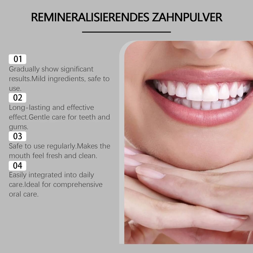 Teeth Whitening Tooth Powder for Adults, Daily Oral Care and Fresh Breath