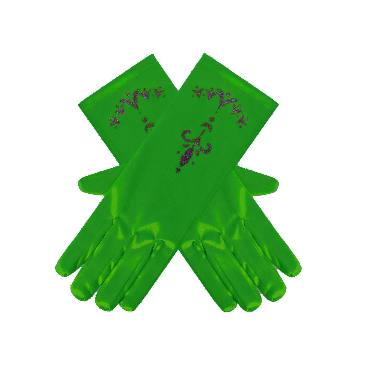 Kids Princess Party Gloves – Flower Girl & Costume Accessory (Ages 4–6)
