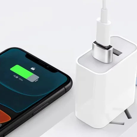 USB-A to USB-C OTG Adapter, 2 Pack in Black or Silver