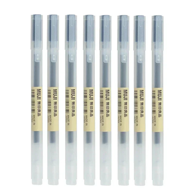 Gel Pen Set – Black, Red & Blue, 0.38/0.5mm (6 or 8 Pcs)