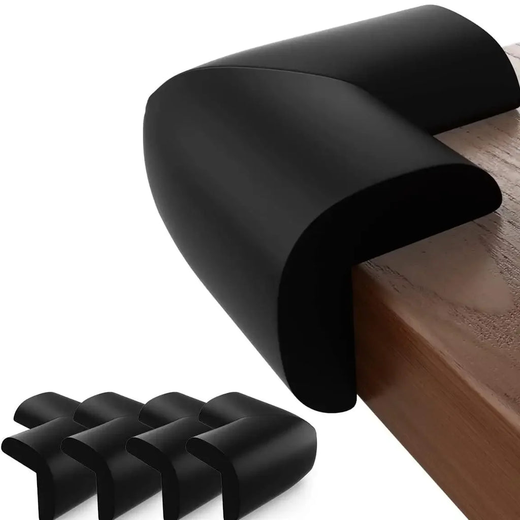 4-Piece NBR Corner Protectors, Pre-Taped Table and Furniture Edge Guards