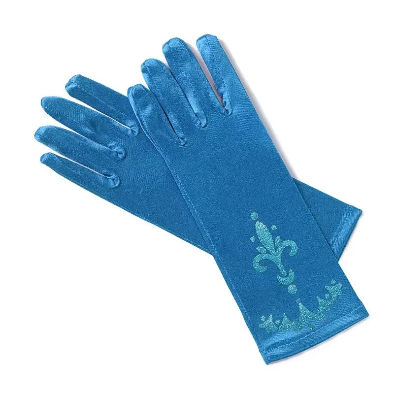 Kids Princess Party Gloves – Flower Girl & Costume Accessory (Ages 4–6)