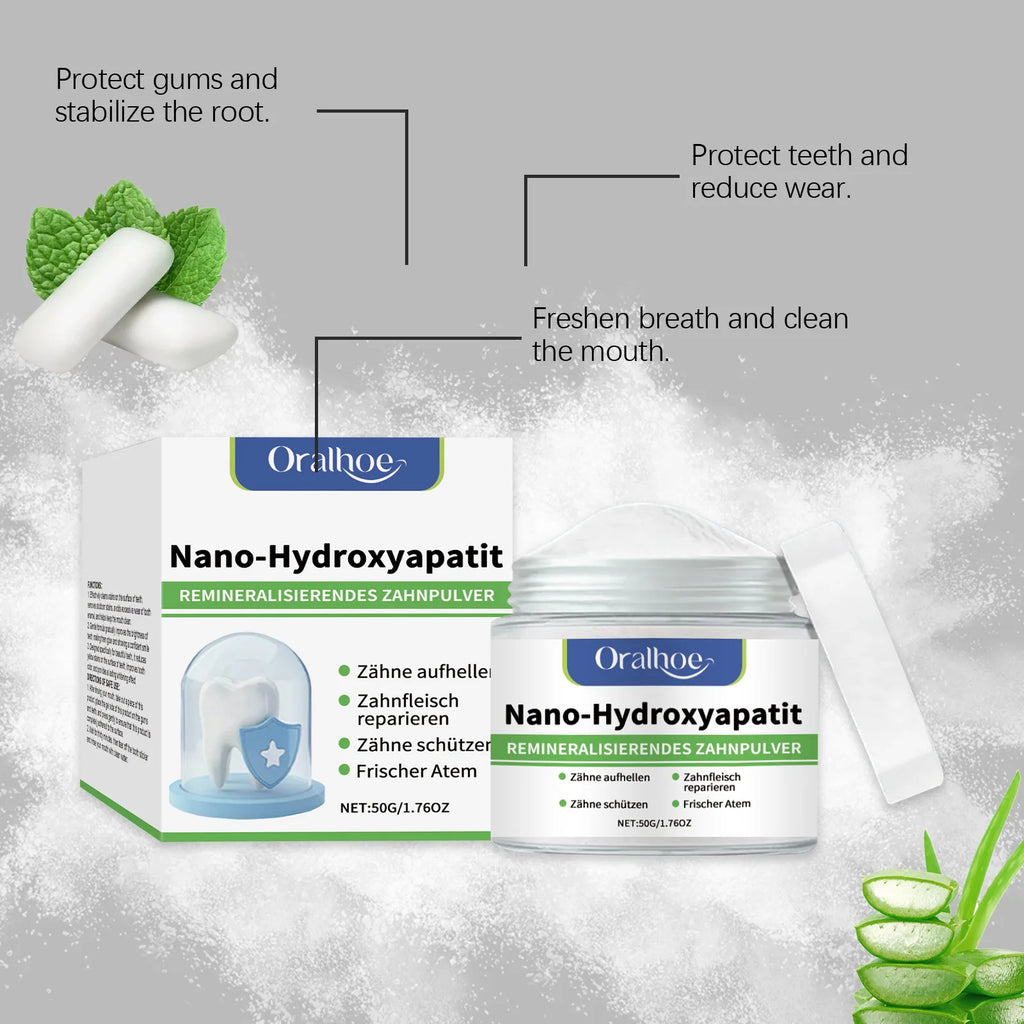 Teeth Whitening Tooth Powder for Adults, Daily Oral Care and Fresh Breath