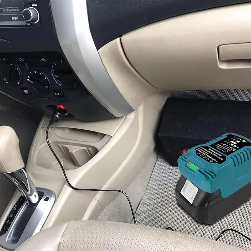 18V 21V 2A/3A Lithium Battery Charger For Makita Electric Drill Polishing Machine Lawn Mower Car Wash Machine Battery Adapter