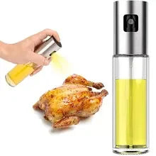 100ml Manual Oil Sprayer Bottle for Cooking, Olive Oil and Vinegar