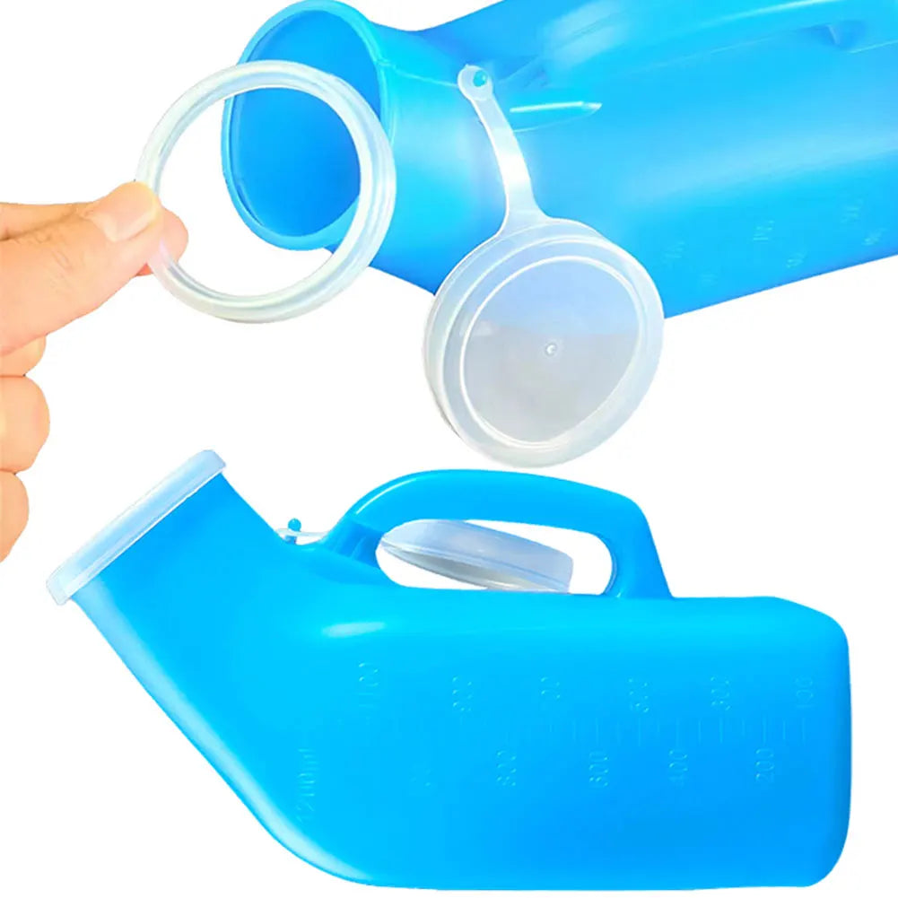 Portable Male Urinal Bottle with Lid – 1200 mL