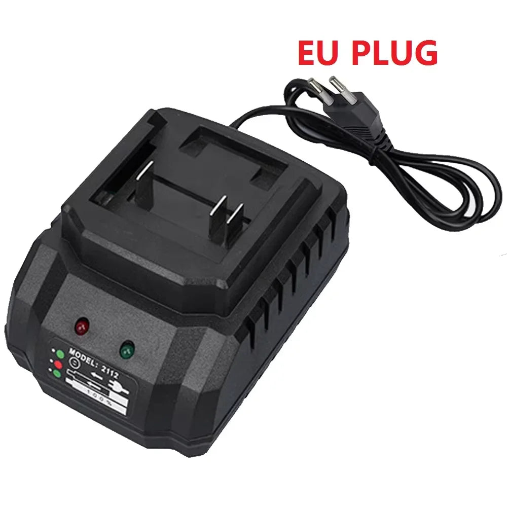 18V 21V 2A/3A Lithium Battery Charger For Makita Electric Drill Polishing Machine Lawn Mower Car Wash Machine Battery Adapter