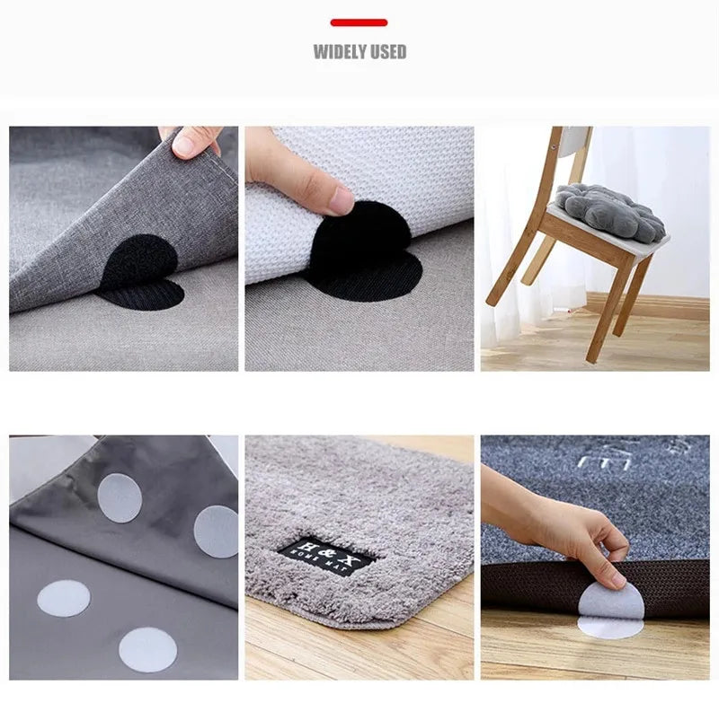 Self-adhesive hook and loop fastener dots, image 6