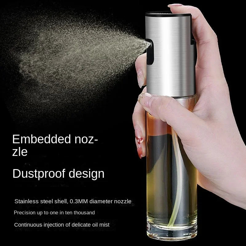 100ml Manual Oil Sprayer Bottle for Cooking, Olive Oil and Vinegar