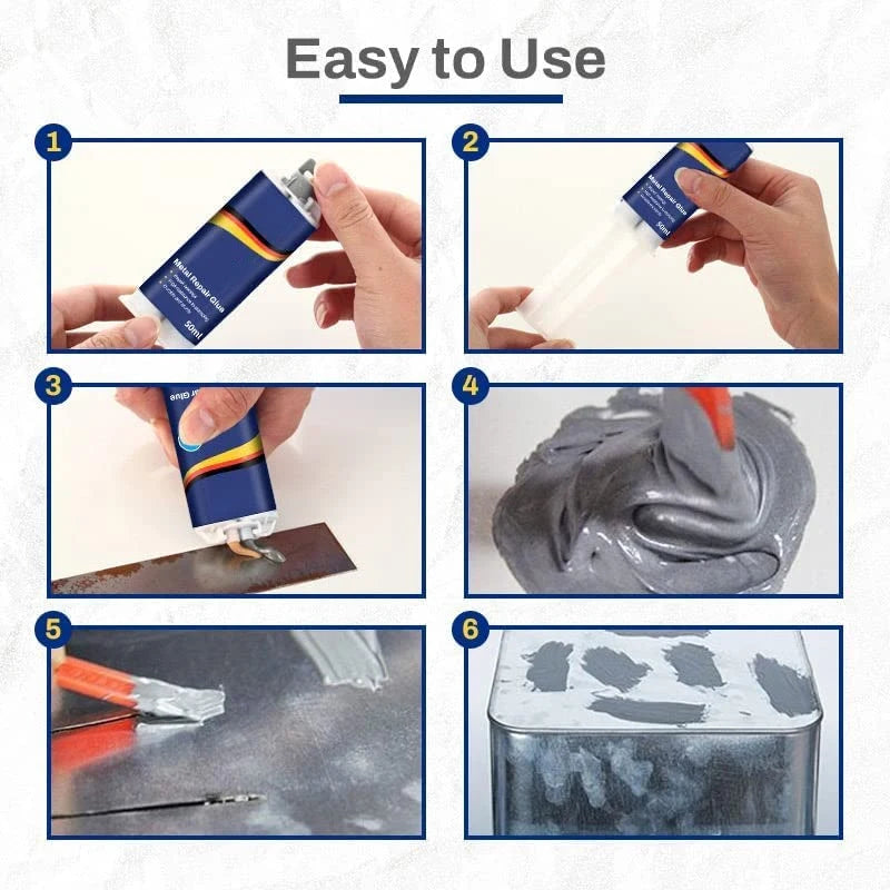 Metal Repair Adhesive Paste – Strong Casting & Industrial Repair Glue