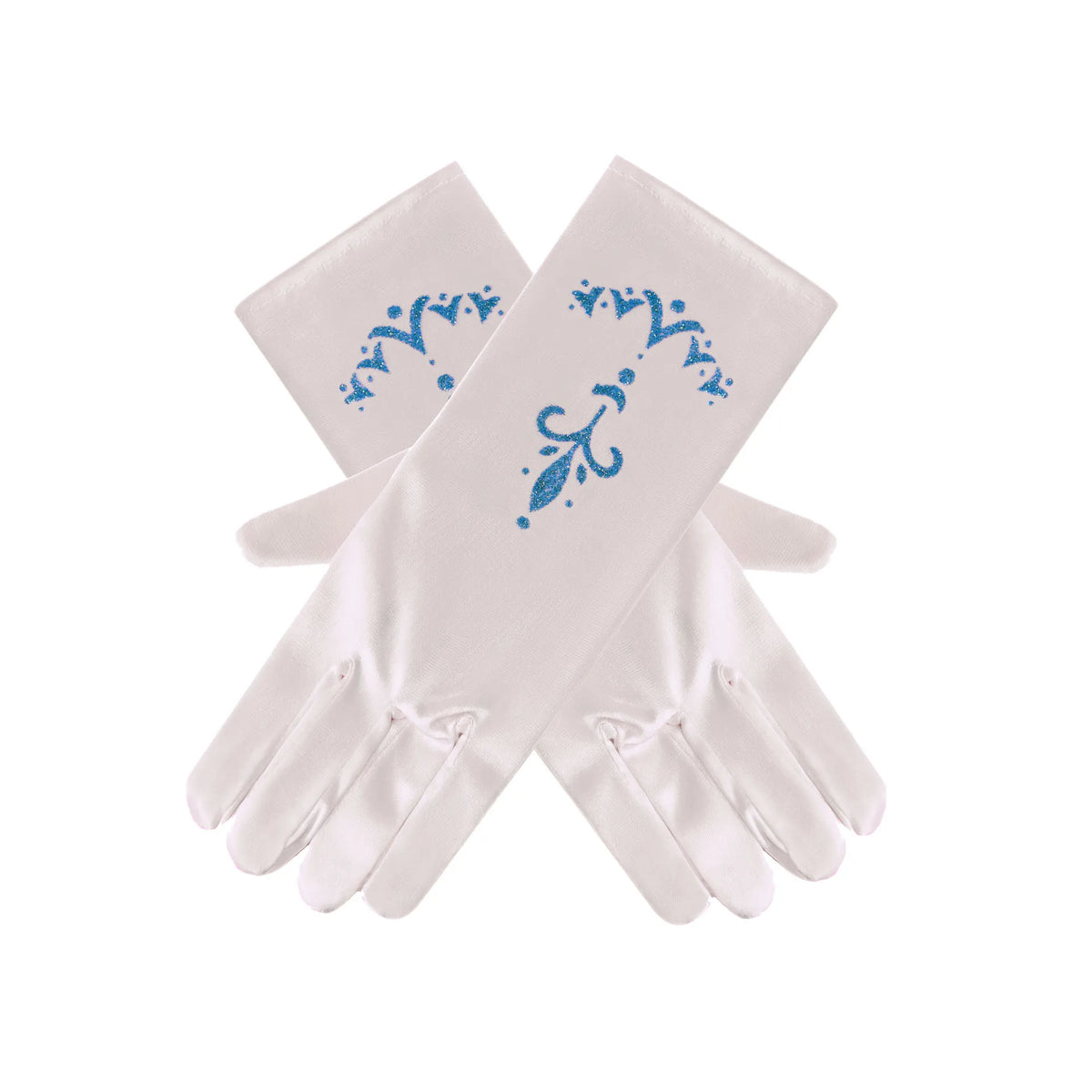 Kids Princess Party Gloves – Flower Girl & Costume Accessory (Ages 4–6)