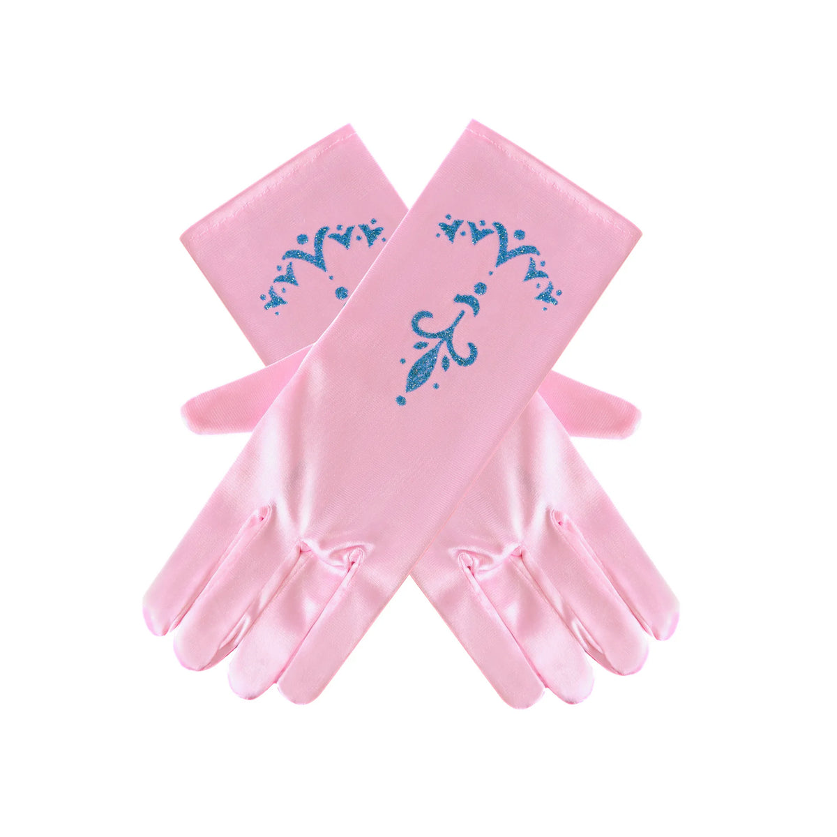 Kids princess party gloves