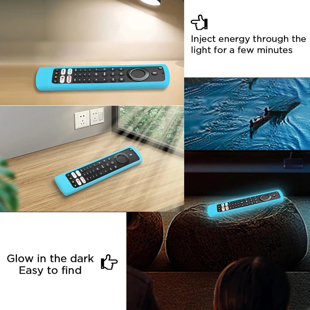 Universal Remote Control Cover – Silicone Case for Toshiba, JVC, Xiaomi & TCL Remotes