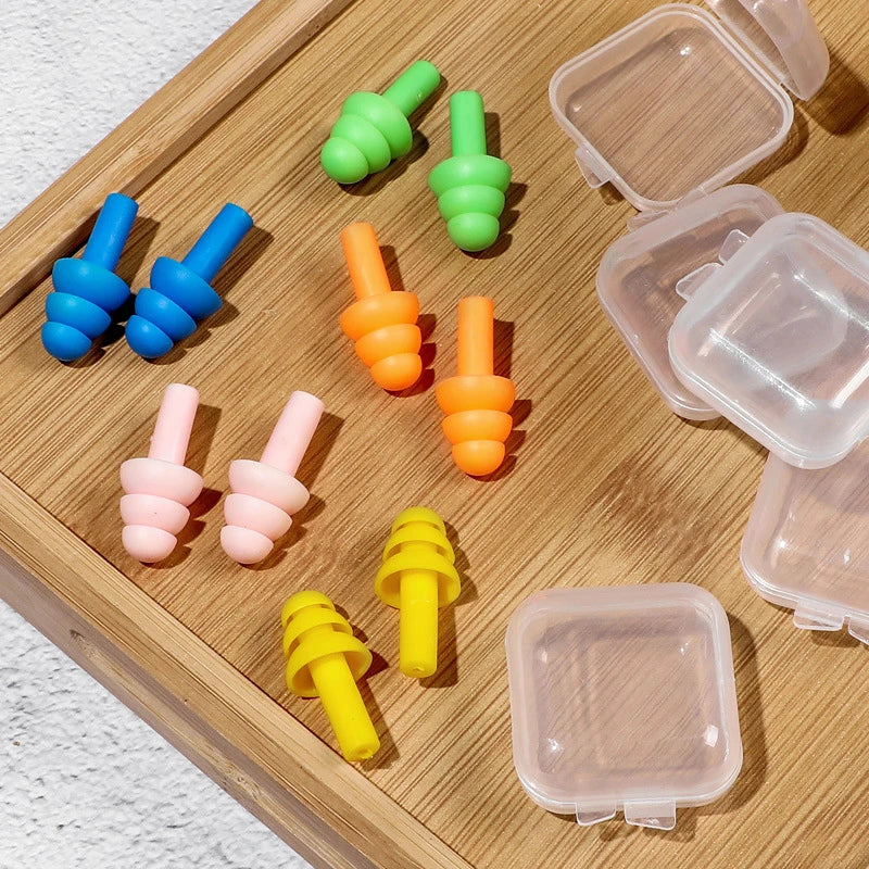 Soft colorful earplugs, image 4