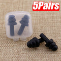Soft earplugs in black