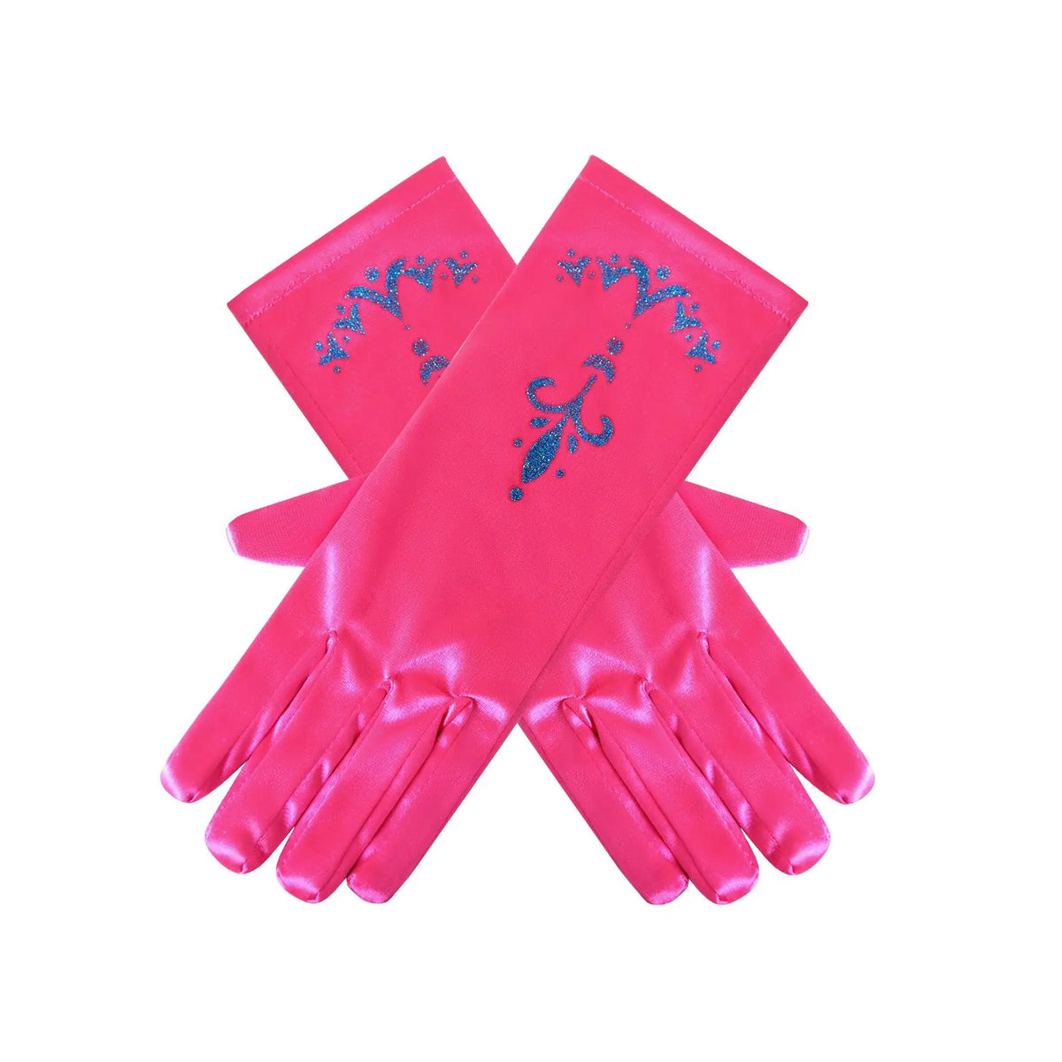 Kids princess party gloves
