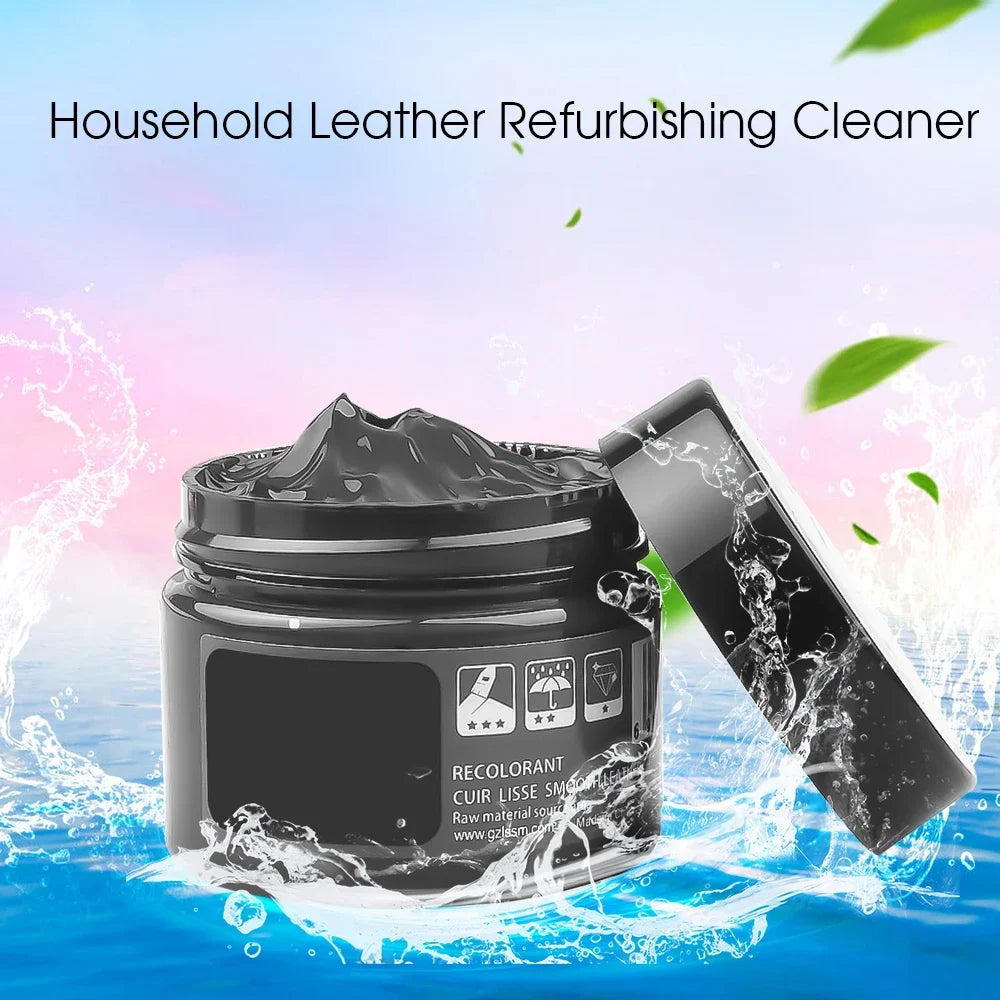 Leather Recoloring Repair Balm, 50ml, for Car Seats, Shoes and Sofas