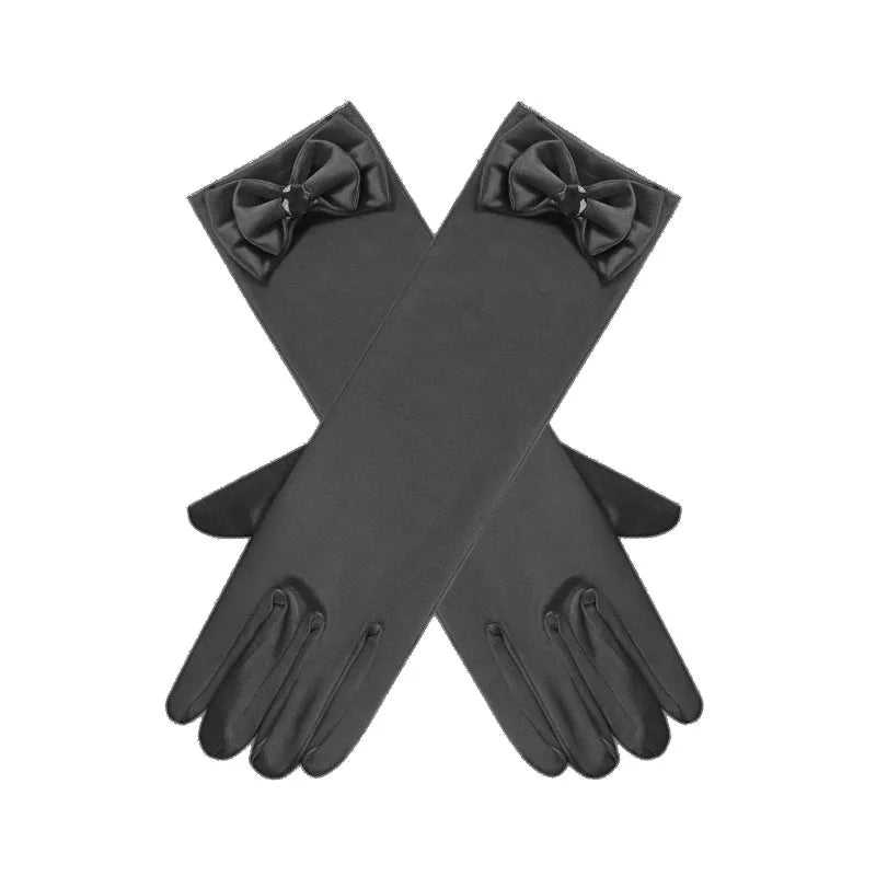 Kids princess party gloves