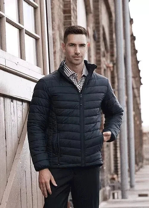 The Mens Biker Motorcycle Pacific Buller Puffer Mens Jacket - Unisex