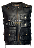 Men's WWE Shiled Roman Reigns Leather Vest