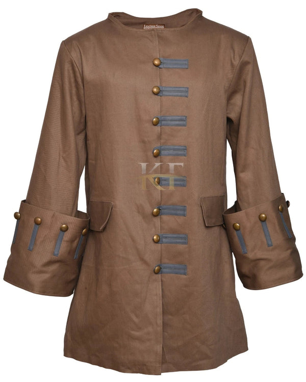 Pirates of the Caribbean Jack Sparrow Cosplay Costume Disguise Jacket