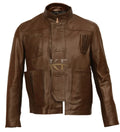 Han Solo Inspired Star Wars Force Awakens Leather Jacket