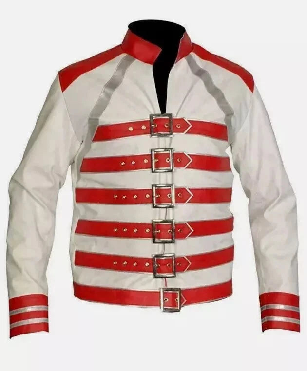 Freddie Mercury Yellow and All Colors Wembley Leather Jacket Costume